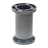 Picior pentru mobilă din plastic JUMBO Negru