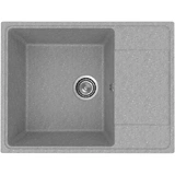 Chiuvetă bucătărie compozit Practik PR650-003, Sur Deschis, 65x50 cm