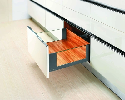 Garis Mini Box Glass H=199 White/Grey G1314