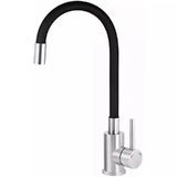 Robinet Zerix 808 Inox-Negru