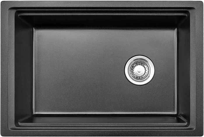 Chiuvetă de bucătărie Fabiano Classic Center 68 Anthracite