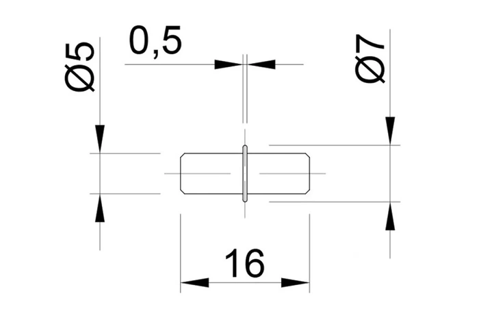 Suport polita zincat cu plastic