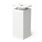Picior pentru mobilă Alb 40x40 mm reglabil 