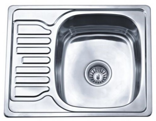 Chiuvetă de bucătărie Fabiano 58x48 0.8 EPL Right