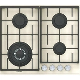 Plita pe gaz Fabiano FHG 8244 VGHT Cream Glass