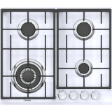 Plita pe gaz Fabiano FHG 8244 VGHT White Glass