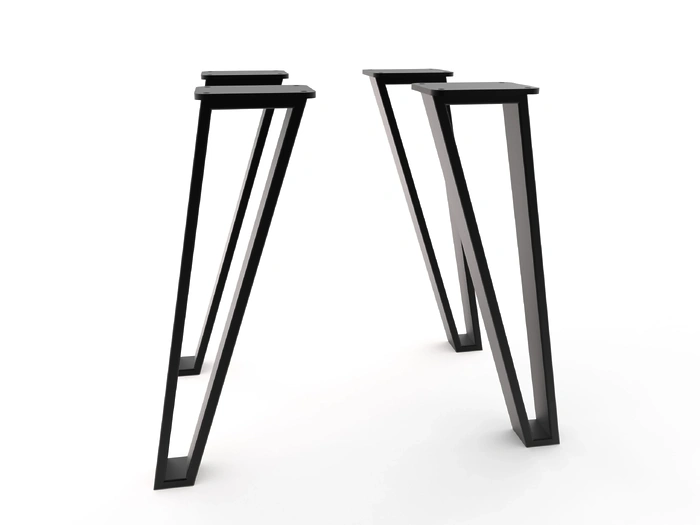 Picior 02.01.044 710 mm NEGRU