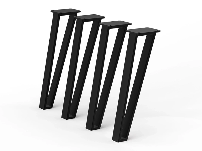 Picior 02.01.044 710 mm NEGRU