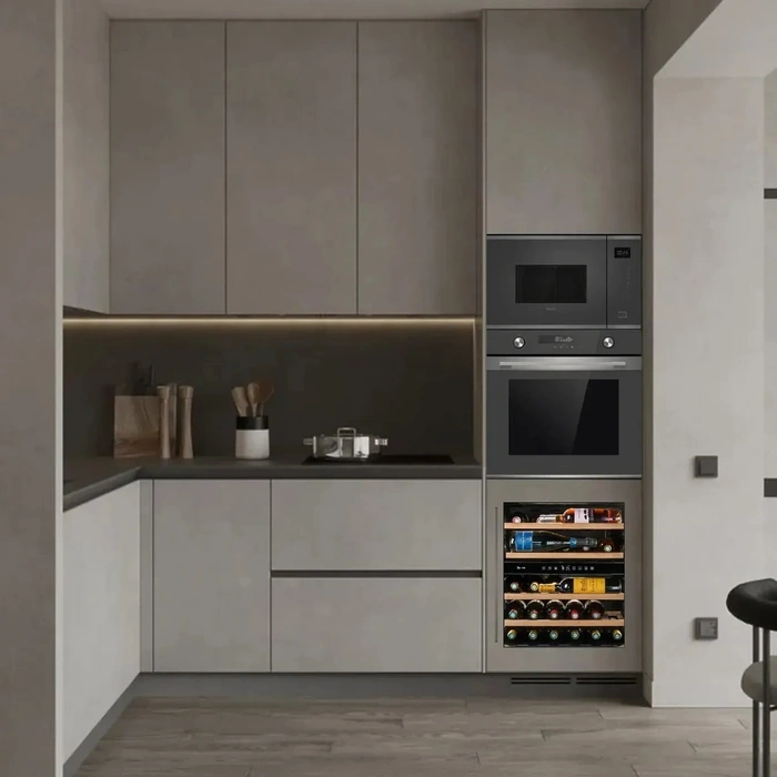 Cuptor cu microunde incorporabil Fabiano FBM 2500G Titanium