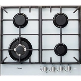 Plita pe gaz Fabiano FHG 10-44 VGH-T White Glass