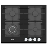 Plita pe gaz Fabiano FHG 14-44 VGH-T Black Glass