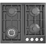 Plita pe gaz Fabiano FHG 2844 VGHT Black Glass