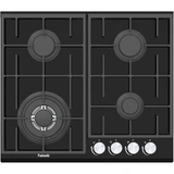 Plita pe gaz Fabiano FHG 8244 VGHT Black Glass