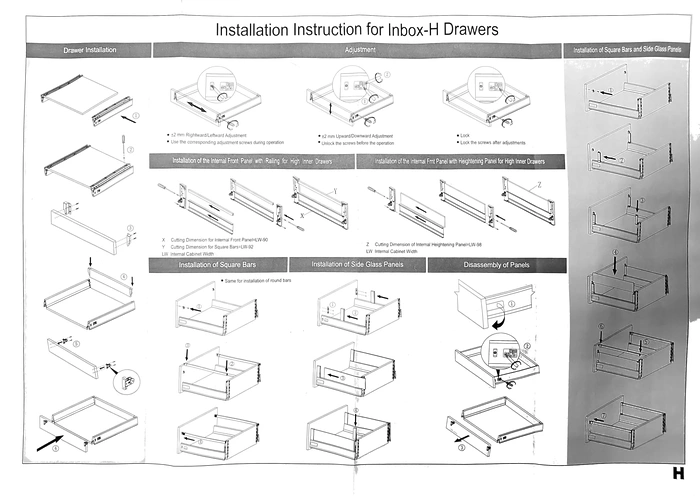 Garis Smart Box H=135 White/Grey G3212
