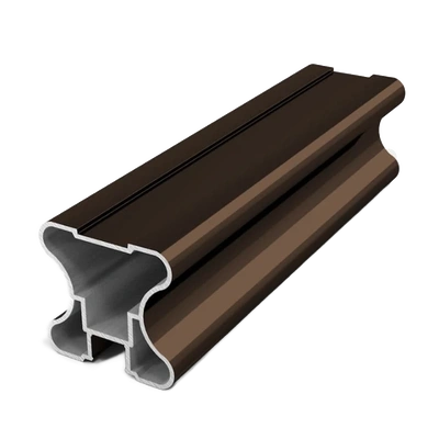 Profil-mâner vertical H Bronz