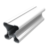 Profil-mâner vertical H Alb mat