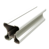 Profil-mâner vertical H Alb lucid