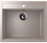 Chiuvetă bucătărie granit artificial ULGRAN U-104, Nisip 53,5x47 cm