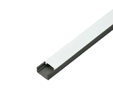 Profil negru led aplicat 3m