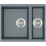 Chiuveta Fabiano Quadro 56x46x15 Titanium