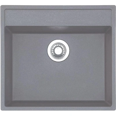 Chiuveta Fabiano Quadro 56x51 Titanium