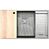 Chiuveta Fabiano Quadro Center 74 Celldecor Inox