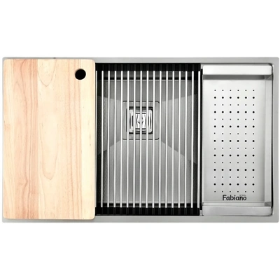 Chiuveta Fabiano Quadro Center 74 Celldecor Inox