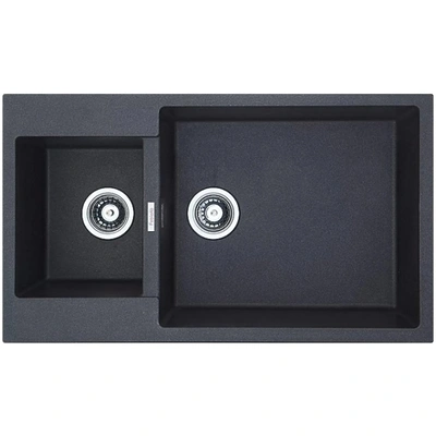 Chiuveta Fabiano Quadro 86x50x15 Antracit