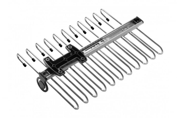 Suport pantaloni extractibil metalic crom