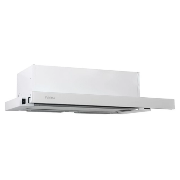 Hota incorporabila Fabiano Slim 60 Lux White Glass